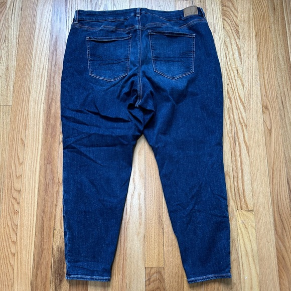 AE Next Level Curvy Jegging Dark Wash Sz 20 Short - Picture 11 of 12